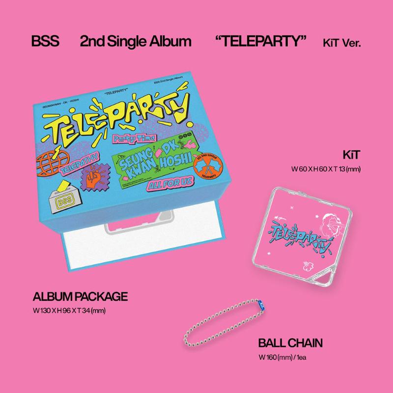 БСС (СЕМНАДЦАТЬ) 2-й сингл-альбом «TELEPARTY» KiT Ver.