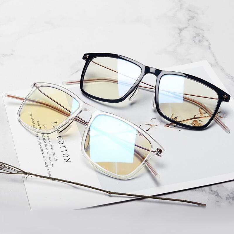 Оригинальные очки Xiaomi Mijia 50%, анти-синие, синие очки Pro, сверхлегкие анти-УФ-очки, устойчивые к усталости для игр, компьютера, телефона, вождения