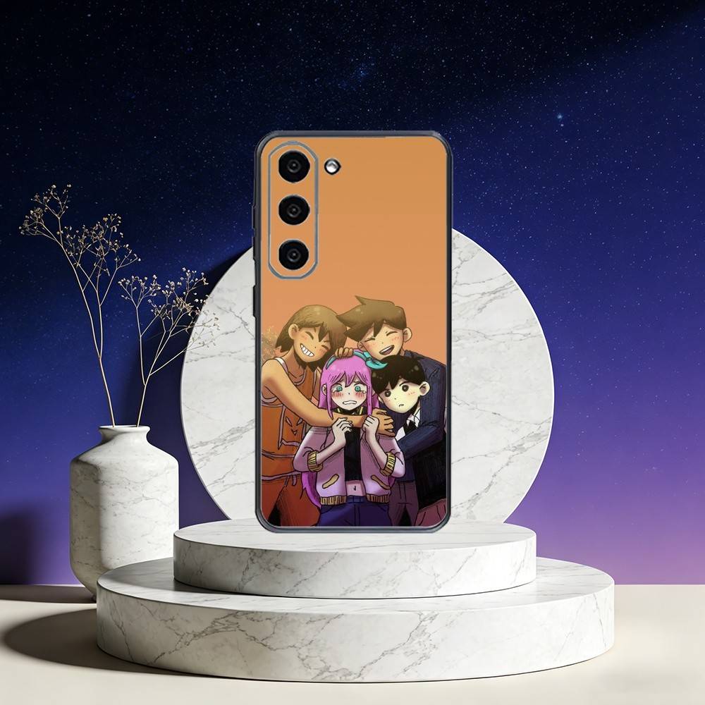 O-Omori Game Phone Case For Samsung Galaxy A73,A72,A71,A70,A53,A52,A51,Others Soft Black Cover