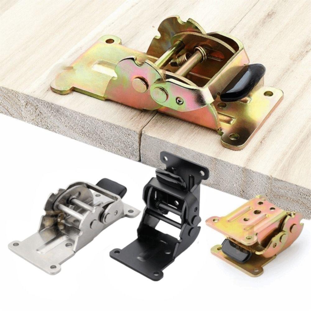 0/90/180 Degree Self Lock Hinges with Screws Foldable Support Table Chair Bed Leg Feet