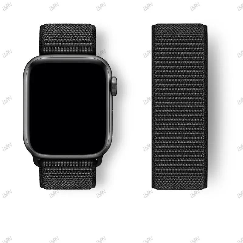 Nylon loop For Watch Band Ultra-2 49mm 44mm 40mm 45mm 41mm Sport pride Bracelet iwatch Strap Series 9 8 se 7 6 5 4 3