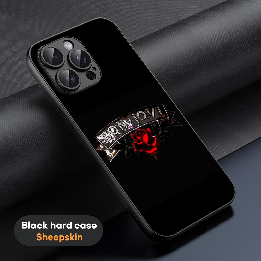 Personal BonS singer J-jovis poster Phone Case For iPhone 16 15 14 13 12 11 Plus Pro Max Limited Black hard case Sheepskin