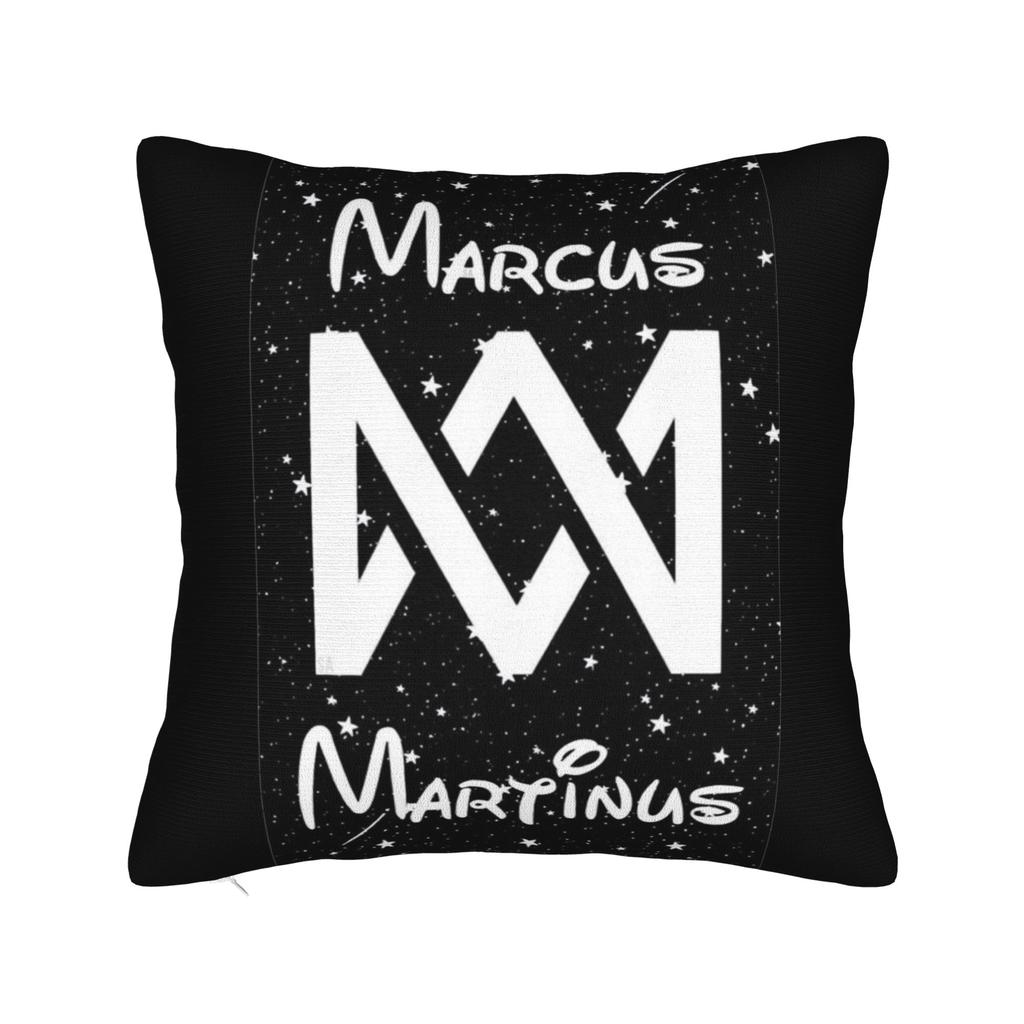 Квадратные Наволочки и Чехлы для Подушек Marcus And Martinus MM Смешные На молнии Декоративная Наволочка для Дома 4040см