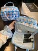 Korean Style Large Capacity Denim Makeup and Toiletry Travel Bag
