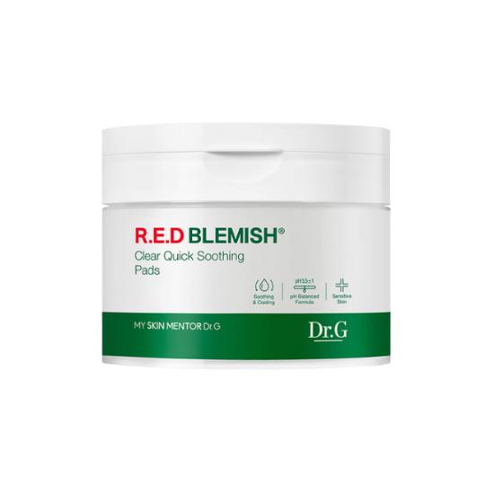 Dr.G Red Blemish Clear Quick Soothing Pack Calming Pad 130ml (70 Pads)