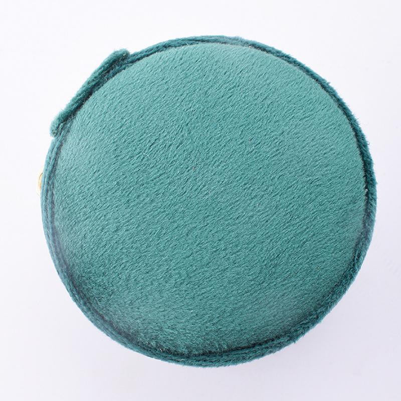 Бархатная шкатулка для украшений Портативная дорожная шкатулка для хранения украшений Герметичная пыленепроницаемая шкатулка для хранения Подходит для колец серег и ожерелий