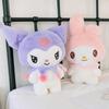 Kuromi And Melody Animal Plush Dolls With Feather Cotton Filling For Gift And Home Decor