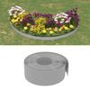 VidaXL Garden Edging 4 Pcs Grey 10 M 20 Cm Polyethylene 3155454
