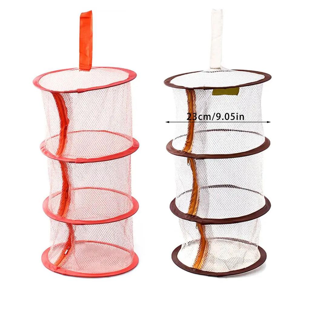 Ветрозащитная сетка для сушки бюстгальтеров на молнии, 3-слойная подвесная сетка, сетка для хранения, подвесная корзина для сушки одежды, органайзер