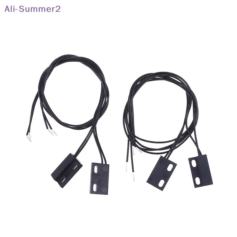 {Summer2} GPS-23 Проводной Датчик Двери Окна Магнитный Контакт Нормально Замкнутый Или Нормально Разомкнутый NC/NO Для Системы Охранной Сигнализации