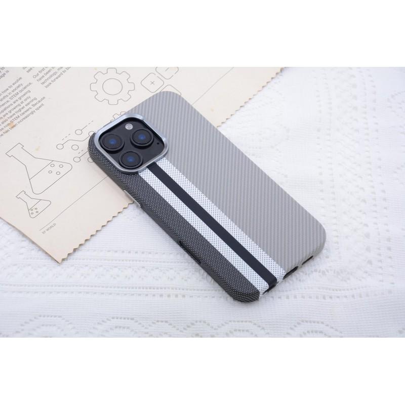 Carbon Fiber Magnetic Phone Case IPhone 17 Pro Max 16 Plus Shockproof Protective Cover