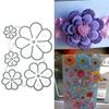 Цветы Металлические Штампы Трафарет DIY Скрапбукинг Альбом Бумага Карточка Шаблон Форма Тиснение Украшения