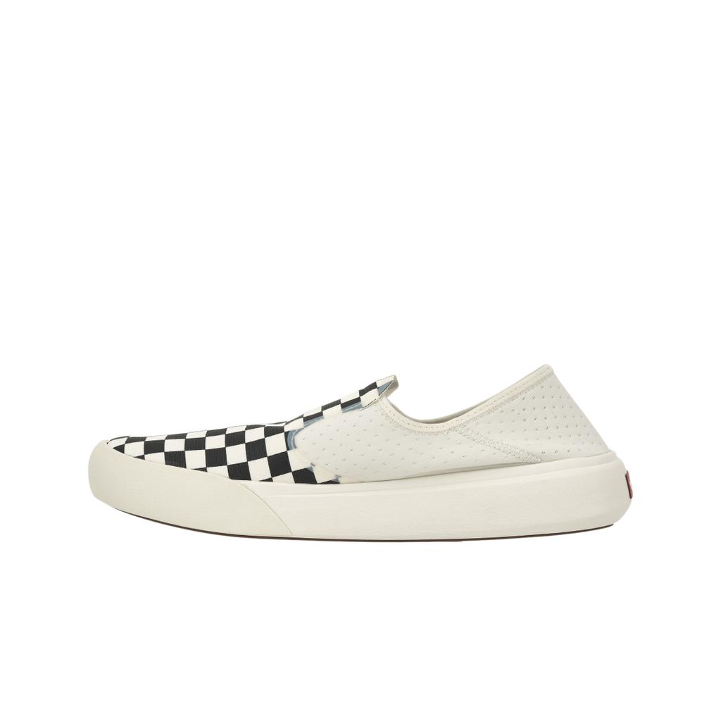 Vans ComfyCush One Checkerboard — черные кроссовки унисекс Marshmallow кремовые VN0A45J5Q4O