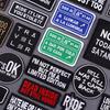 Черная Нашивка С Лозунгом Термонаклейки Нашивки Для Одежды DIY Вышивка Аппликация Клеевая Нашивка DIY Наклейки для Глажки Значок