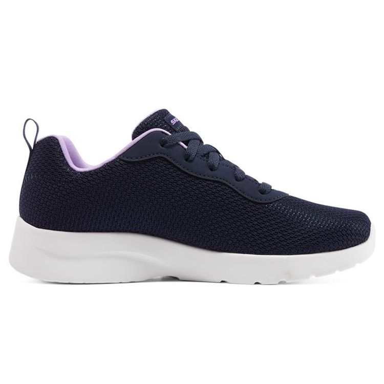 Skechers Dynamight 2.0 Удобные тканевые низкие кроссовки для трейлраннинга Женские кроссовки Сине-фиолетовые 149690-NVPR