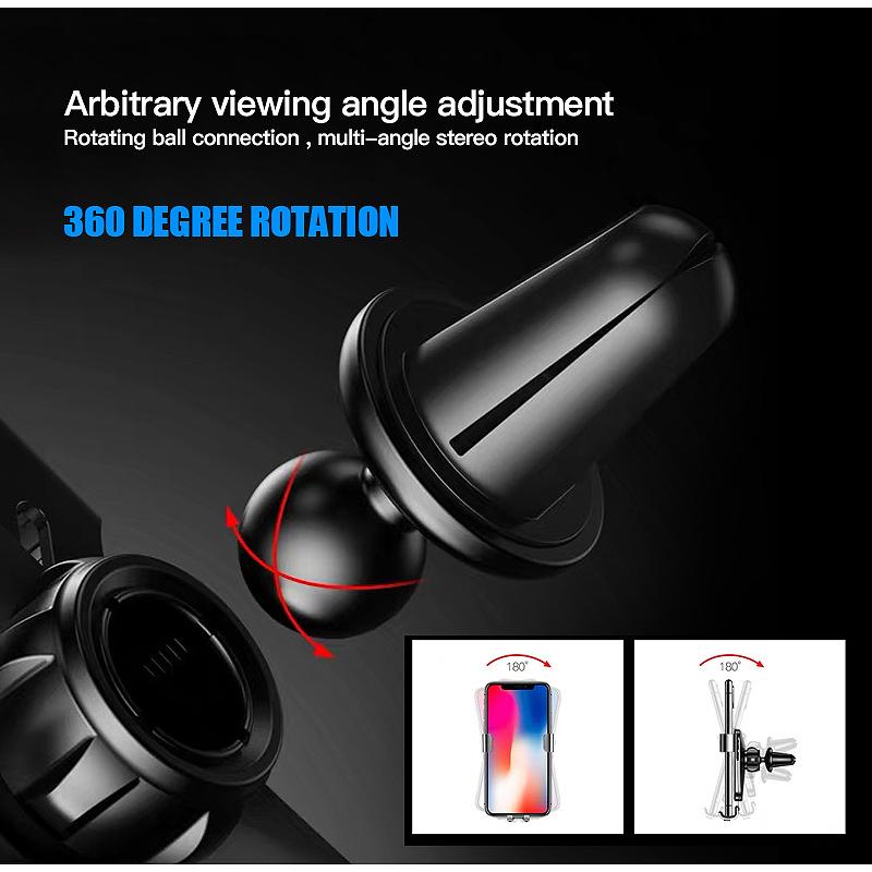 XMVPW1 For BMW Car Air Outlet Mobile Phone Holder Gravity Clamping Bracket For BMW F12 F13 G30 G32 F34 F40 F45 F46 X1 X2 X3 X5 X4 X6 X7