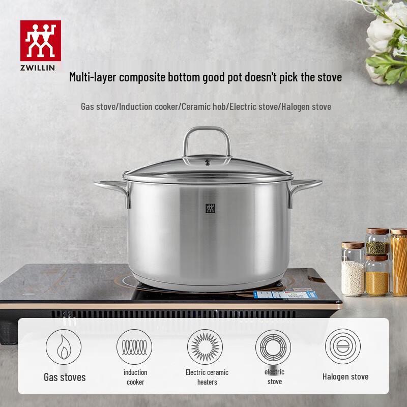 Zwilling Глубокая кастрюля NovaPlus из нержавеющей стали