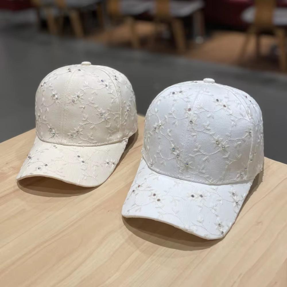 Elegant Ladies Sun Hat Little Flower Golf Cap Trendy Baseball Cap Sisters Gifts