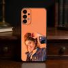 Retro Chic Vibe Natalia Dyer Phone Case For Samsung S25,S24,S21,S22,S23,S30,Ultra,S20,Plus,Fe,Lite Black Shell