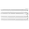 Drawer Slide Set 12 pcs White 350 mm Steel