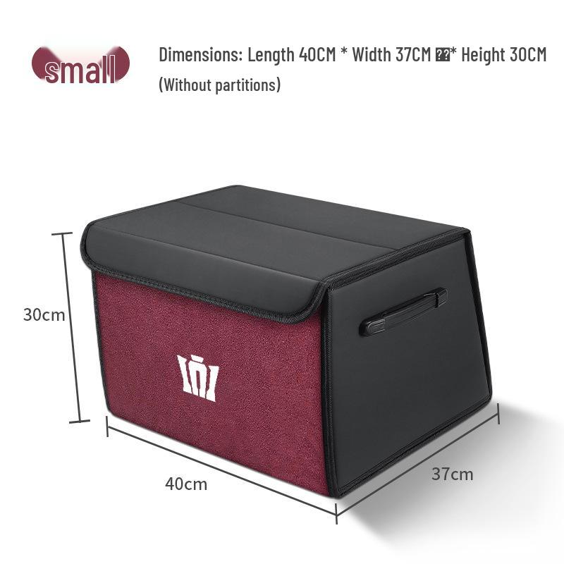 Toyota Crown Land Cruiser Trunk Organizer: Foldable Car Storage Box