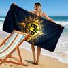 Borussia Print Beach Towel, Large Soft Quick Dry Towel for Beach Camping Swimming