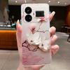 For Realme GT5 GT 5 240w Case Luxury Fashion Butterfly Flowers Clear Soft Silicone TPU Transparent Phone Case Back Cover Capas