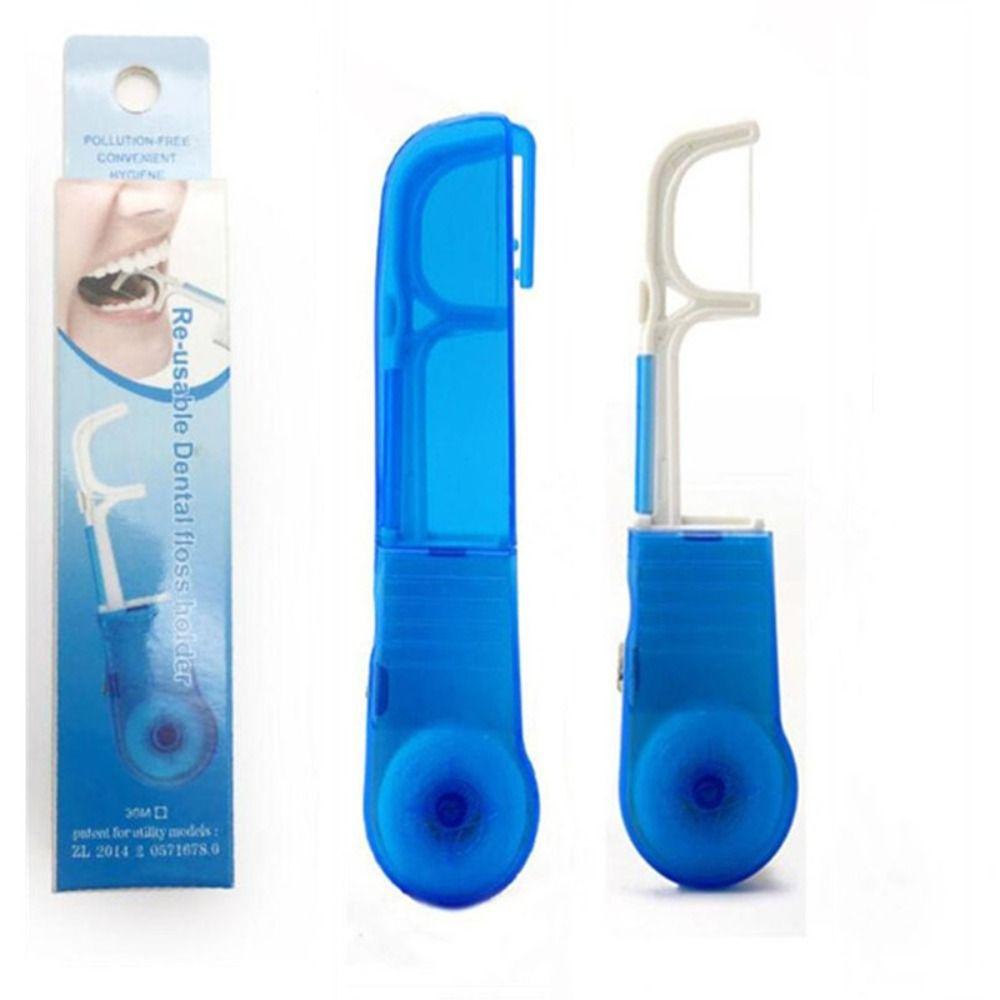 Teeth Whitening Oral Cleaning Tool Interdental Brush Tooth Floss Dental Floss Holder Teeth Flosser