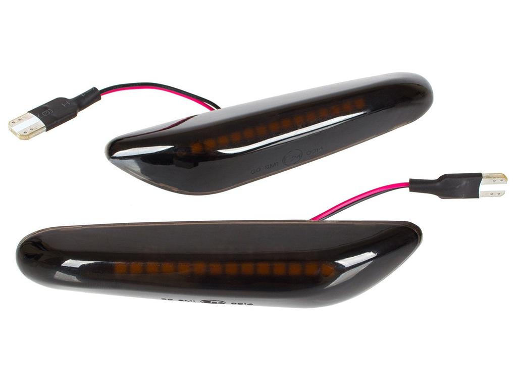 BMW X3 E83 LED side turn signal, SMOKED, REGULAR, 2 pcs., SET