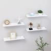 VidaXL Wall Shelves 4 Pcs White 40x9x3 Cm