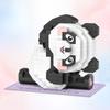 Building Blocks Panda Creative Assembly Decoration Dessert Electrical Mini Particles, Educational Boys and Girls Kids Toys