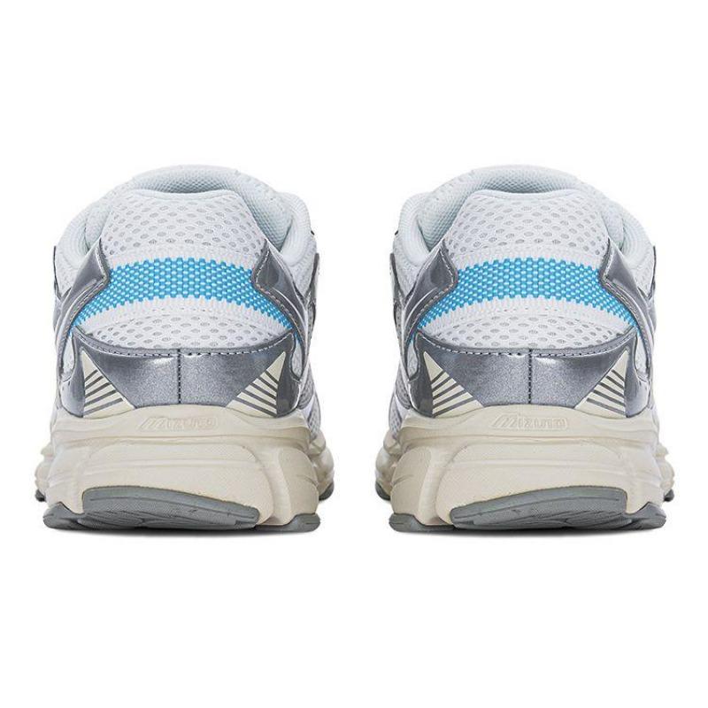 Mizuno Speed 2K women's low-top mesh retro versatile casual sprint & long-distance running shoes white silver blue D1GH222918