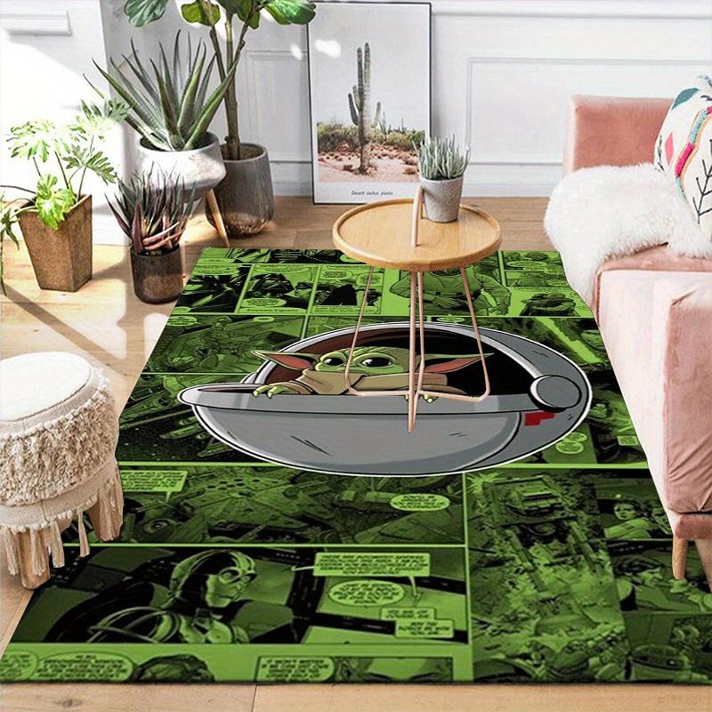 1pc Star Wars Pattern Area Rug Soft Flannel Floor Mat for Living Room,Office,Bedroom and Carpet