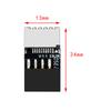 USB 2.0 to Type E Converter 9Pin USB to Type E Plug Extender Adapter for PC Case Motherboard USB C Slot 9PIN Cable Splitter