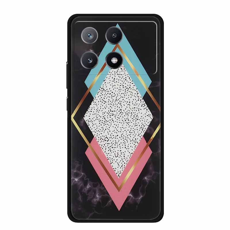 Чехол для Xiaomi Poco F8 Pro Градиентный Мраморный Силиконовый ТПУ Мягкий Чехол для Телефона для Poco F8 Pro Пастельная Задняя Крышка Funda Poco F8 Pro 5G