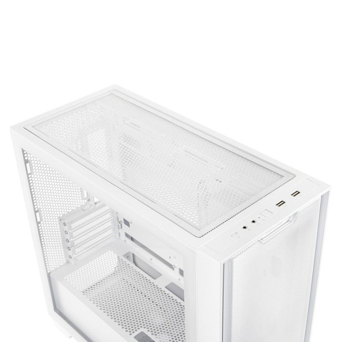 Boîtier PC - ASUS - A21 - Midi Tour - Blanc - Compatibilité Radiateurs 360mm
