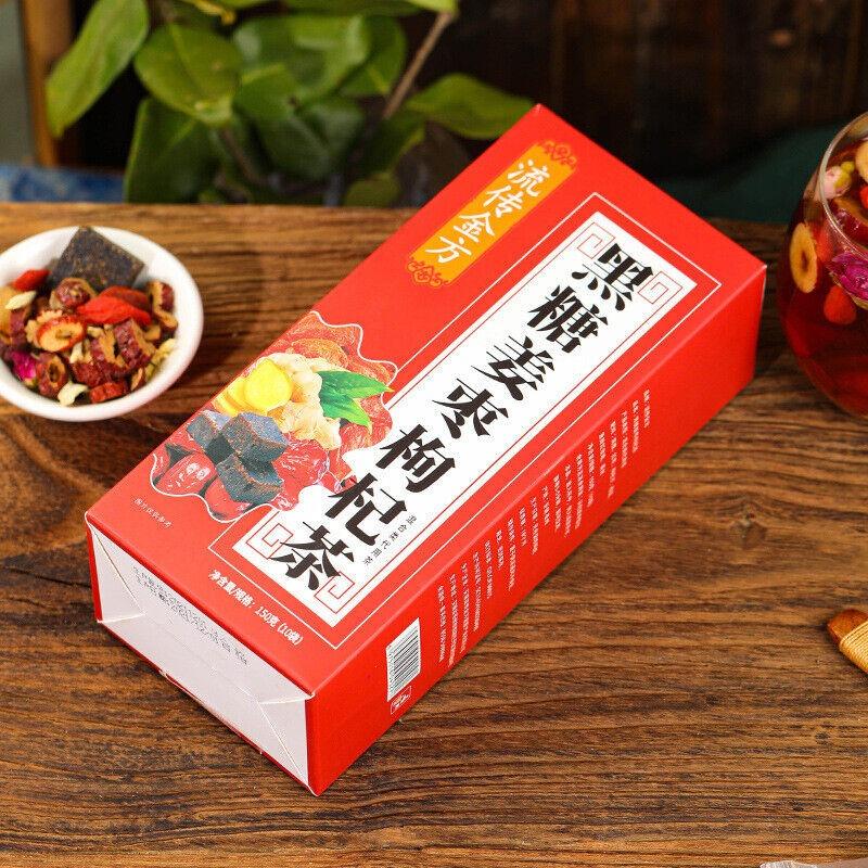 150g Black Sugar Ginger Date Wolfberry Tea Brown Sugar Cinnamon Flower Tea