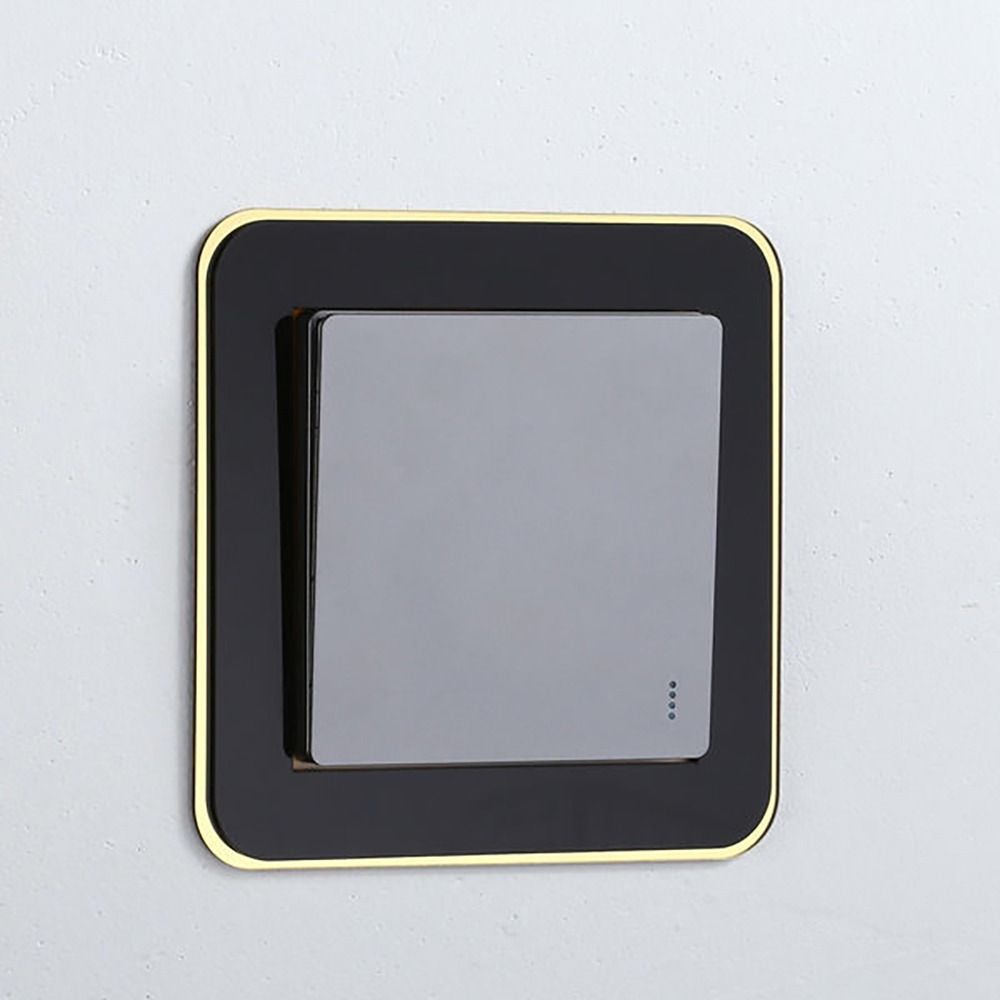 Не клейкая защитная накладка для выключателя, защита от грязи, наклейка на стену для розетки, декор для дома