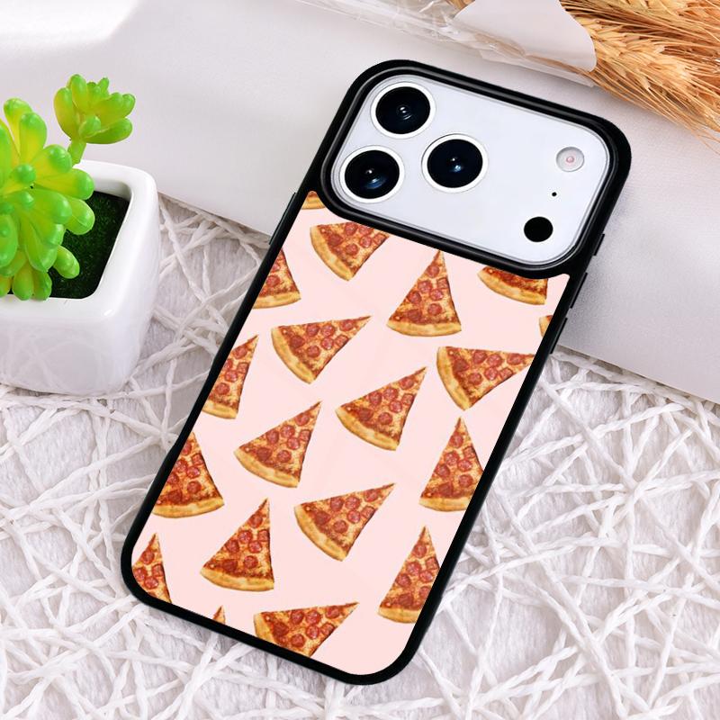 Смешной Чехол для Телефона с Пиццей для Лучших Друзей для iPhone 17 Air 16 15 11 12 14 13 Pro Max Ударопрочный Чехол