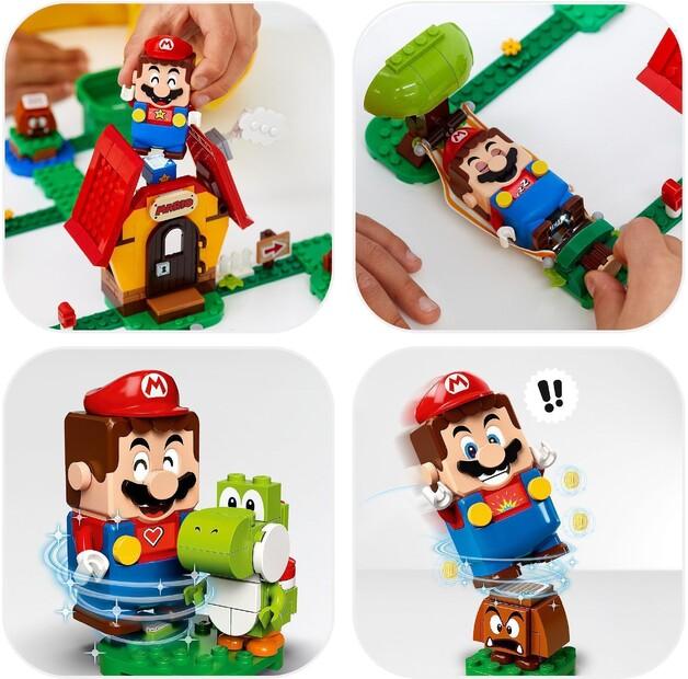 LEGO Super Mario 71367 Дом Йоши и Марио - расширенный набор