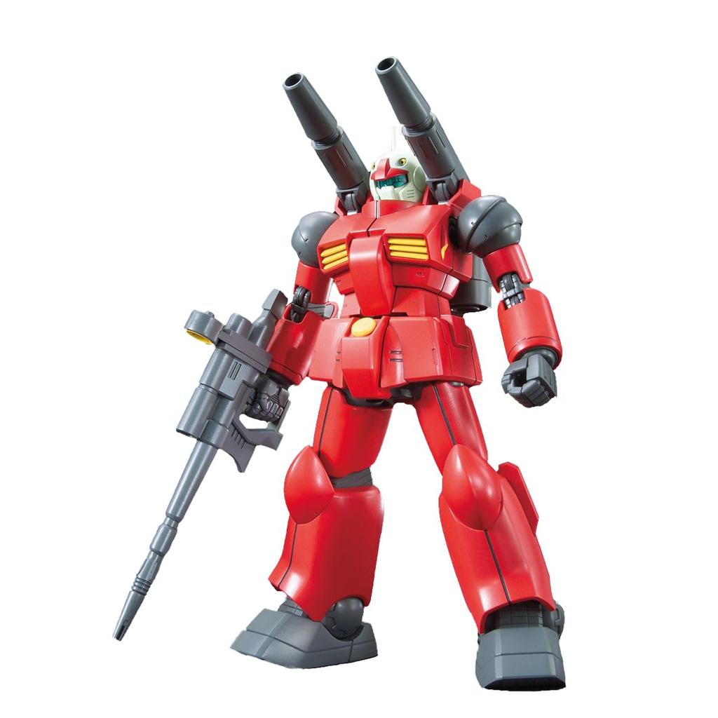BANDAI SPIRITS Пластиковая модель мобильного костюма Гандам Ганканнон HGUC 190 RX-77-2 1/144 с цветовой кодировкой