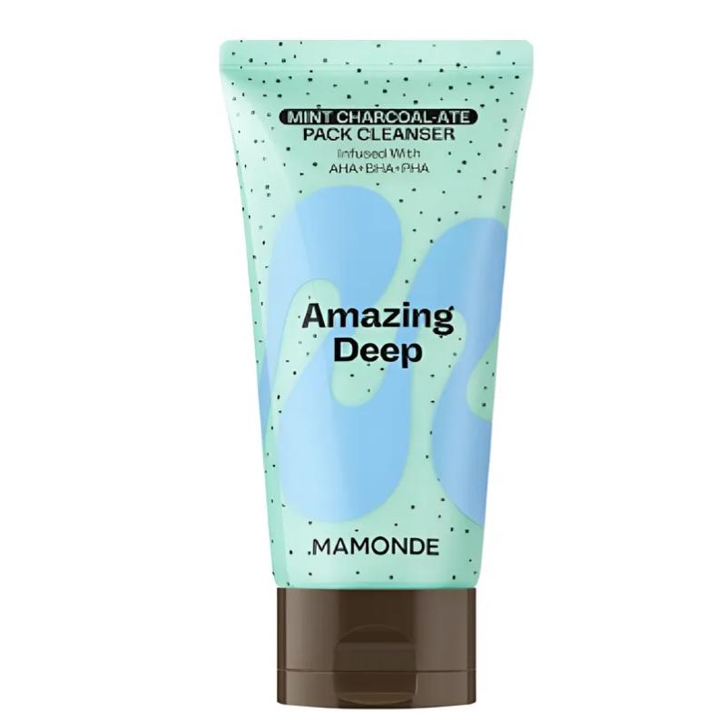 Mamonde Удивительный очищающее средство-маска с глубокой мятой и углем 135 мл