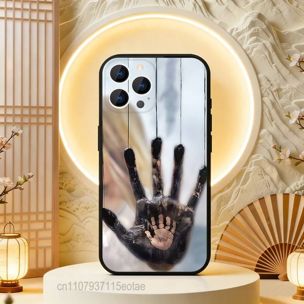 Death S-Stranding On The Beach Phone Case Silicone Soft For IPhone 16,17,15,11,13,12,14,Mini,Pro,Max,Plus,Air,E Black