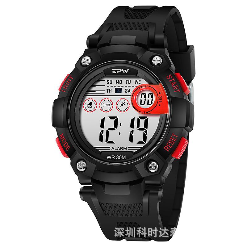 Лучший бренд, роскошные мужские цифровые часы, водонепроницаемые военные наручные часы, секундомер, спортивные часы для мужчин, часы