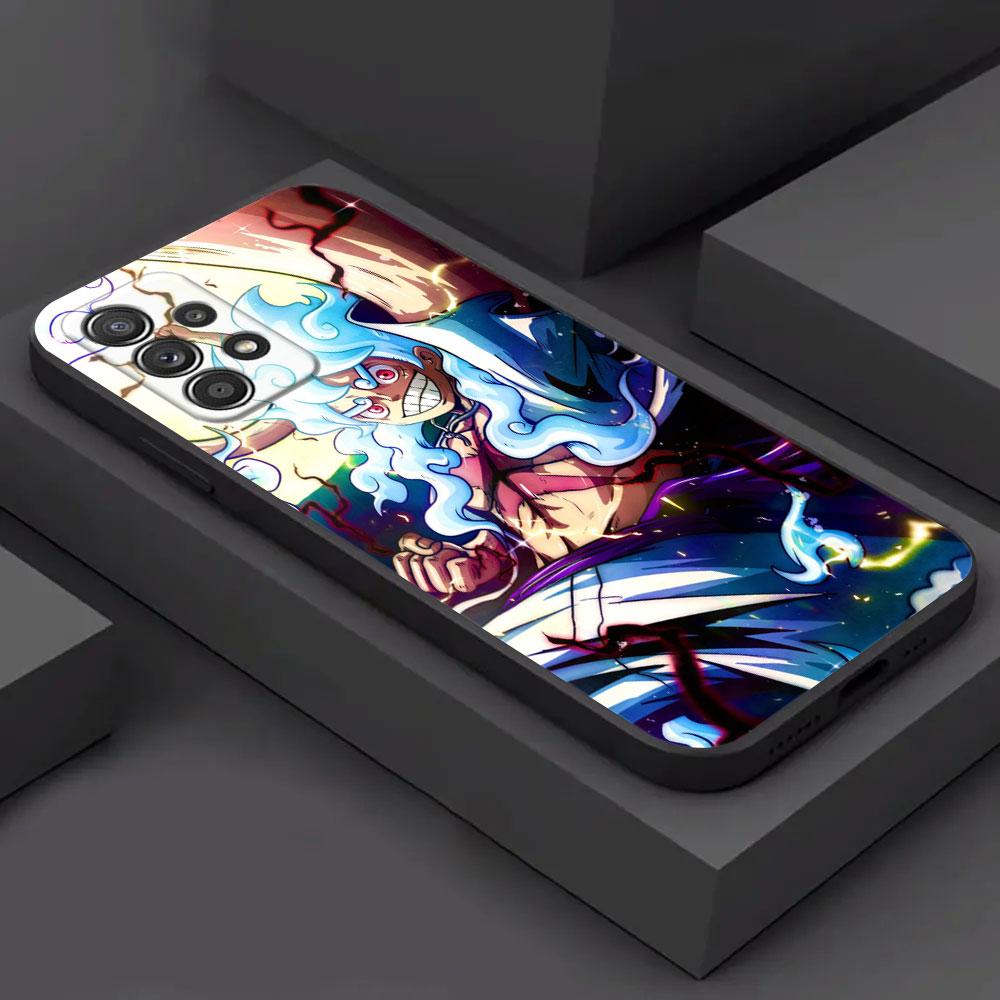 Anime One Characters Piece Phone Cover For Samsung Galaxy A56 A57 A37 A55 A36 A26 A17 A07 A35 A34 A53 A54 A52 A73 A72 A32 Case