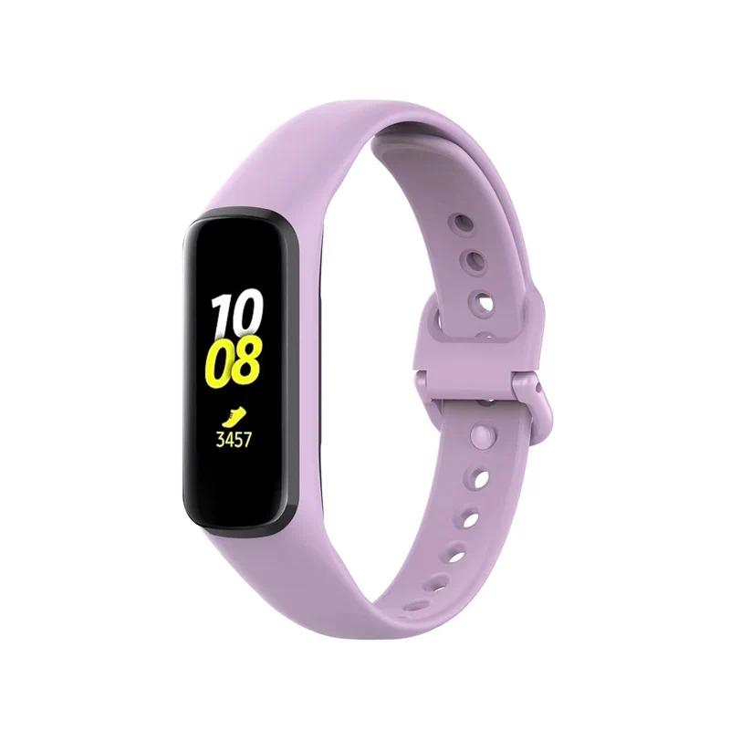 Силиконовый Ремешок Для Samsung Galaxy Fit 2 SM-R220 Смарт-часов Браслет Замена Спортивный Наручный Ремешок Для Galaxy Fit2 Аксессуары