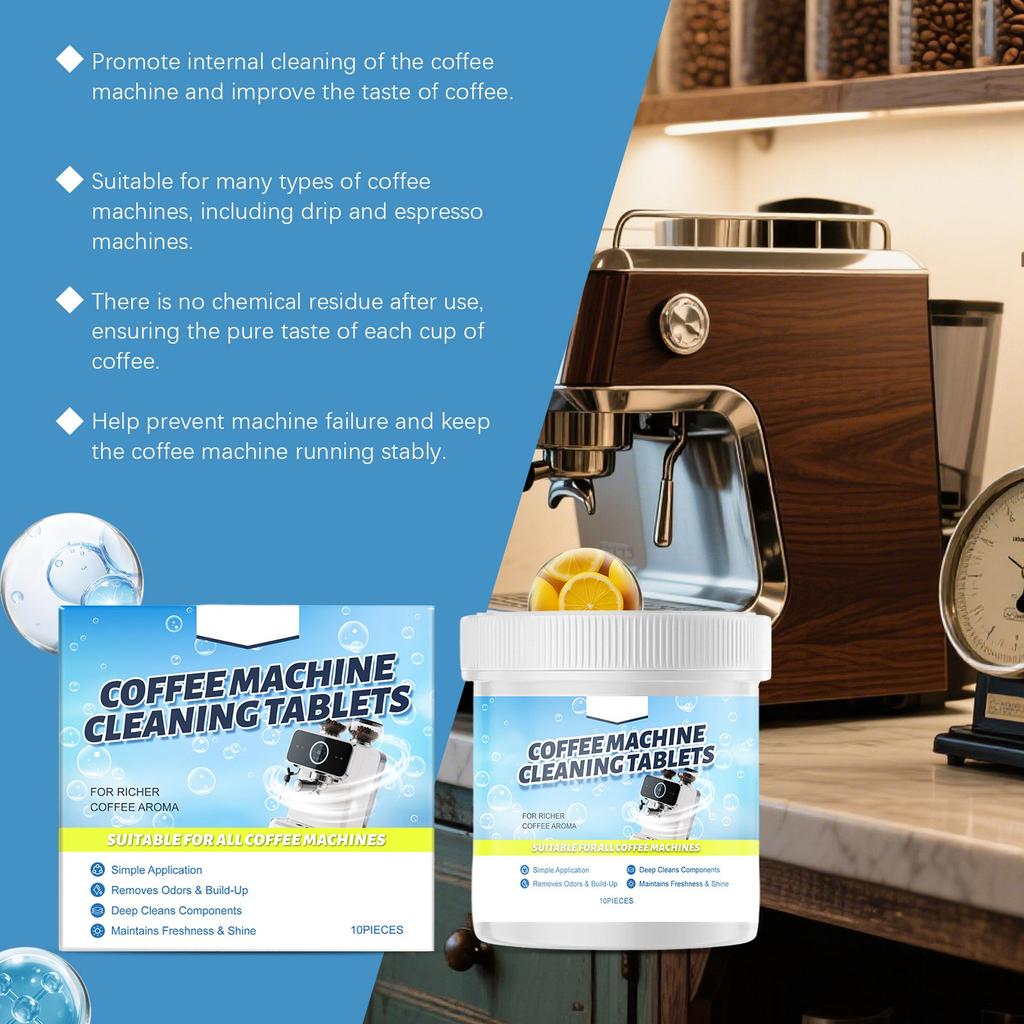 Coffee Machine Cleaning Sheet For Cleaning Scale And Stains, Stainless Steel Coffee Machine Filter Screen Cleaning Sheet.