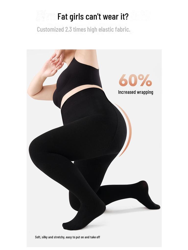 Женские бархатные леггинсы больших размеров: Толстые, теплые и нескользящие для осени/зимы