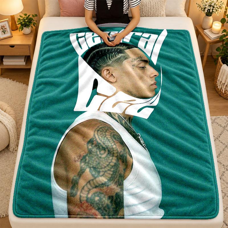 Flannel BlanketCentral Cee Warm Soft Throw Blanket for Indoor Sofa Bed Living Room Use