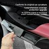 For BMW 5 Series i5 G60 2024-2025 ABS Carbon Fiber texture Car window lift glass panel button frame interior accessories
